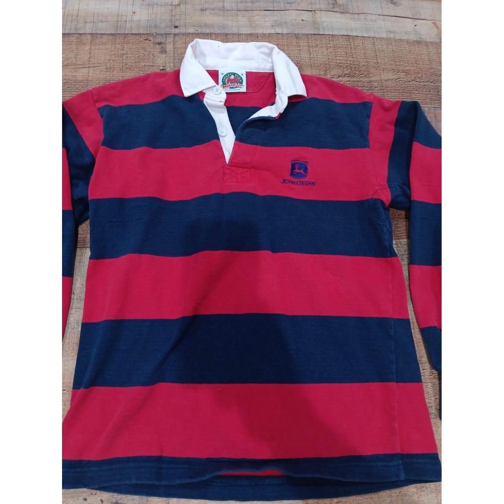 Barbarian Rugby Wear John Deere Long sleeve Polo 2966